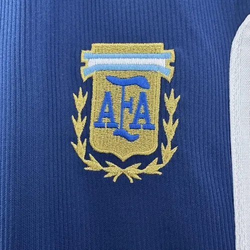 Maillot de football rétro extérieur Argentine 1998 lande — view 7