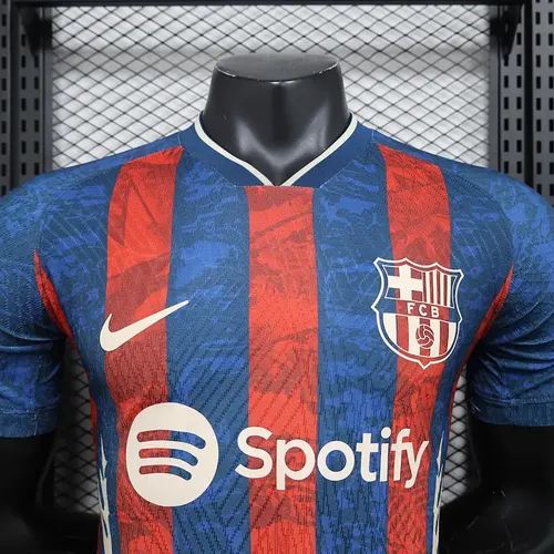 2024/2025 Maillot Version Joueur Édition Spéciale Rayures Barcelona  — view 3