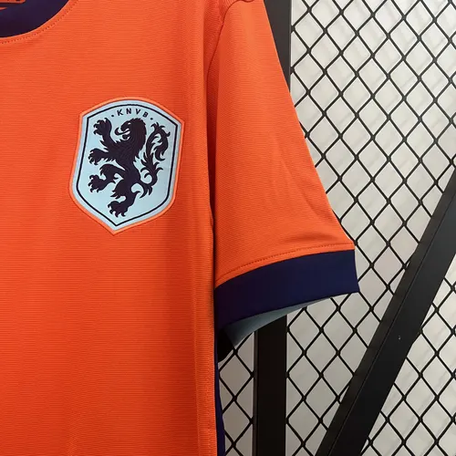 Camisa de Futebol Países Baixos Nacional Casa 2024 AAA qualidade fã — view 7