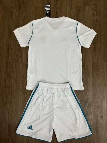 2017/2018 Rétro Real Madrid Maillot Domicile Football  Taille Enfant — view 2