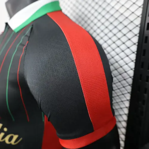 Maillot Noir Édition Spéciale Palestine Version Joueur 2025/2026  — view 7
