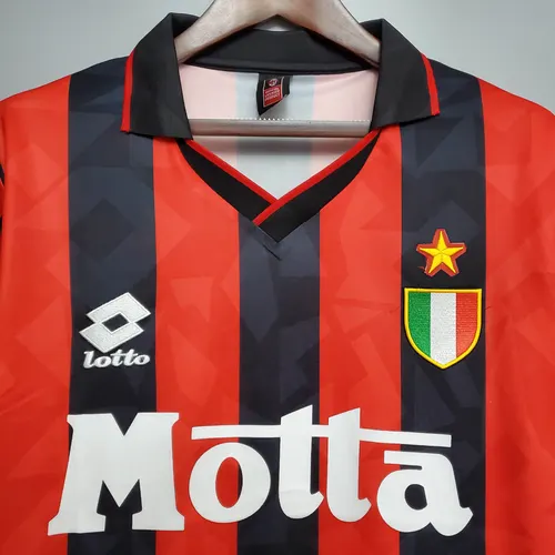 1993/1994 Retro AC Milan Heim-Fußballtrikot  — view 3