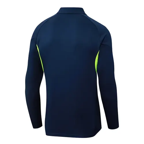 2025-2026 Real Madrid Conjunto de Entrenamiento Media Cremallera Azul Real Camiseta de Fútbol  Set — view 4