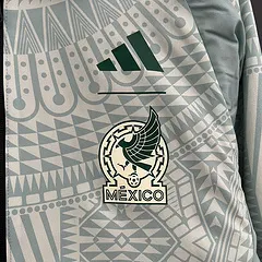 2024 Mexiko Wendbare Windjacke (rot-grün) Fußballtrikot AAA fan-gradät — view 10