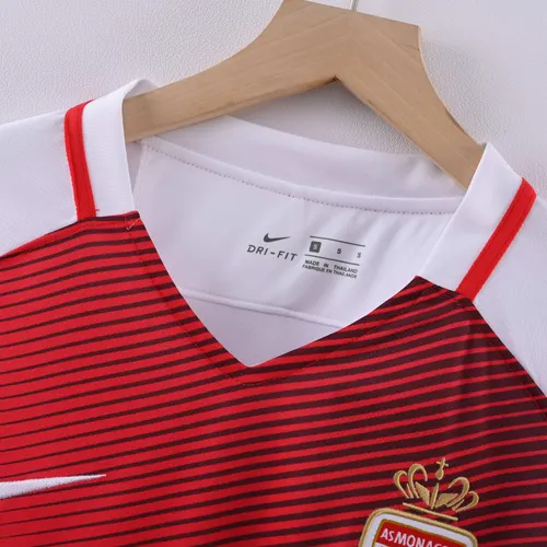 2016/2017 Retro AS Monaco Home（League version）Football Shirt   — view 3
