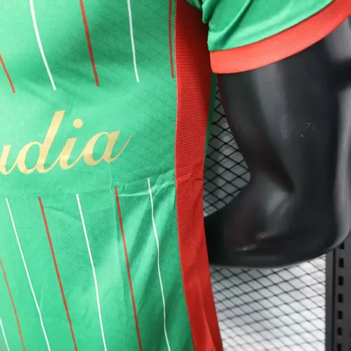 2025/2026 Versión Jugador Camiseta de Fútbol Edición Especial Palestina Verde Calidad Thai — view 8