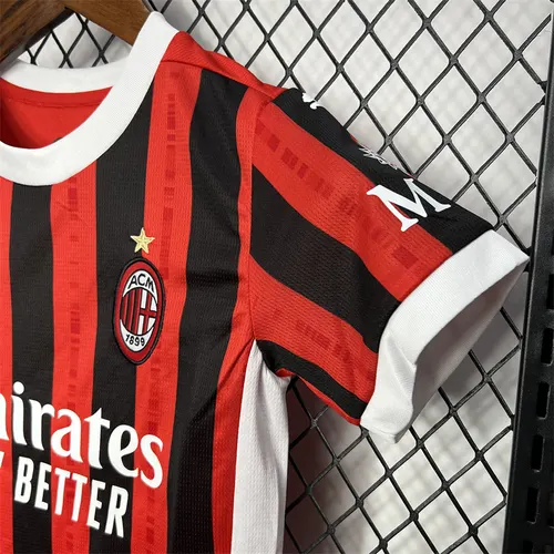 2024/2025 AC Milan Home Football Shirt  Kids Size — view 6