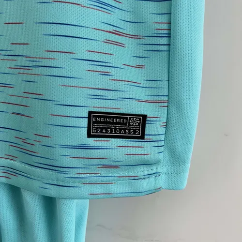 2023/2024 Barcelona Auswärtsdritt Fußballtrikot AAA fan-gradät Kindergröße — view 7