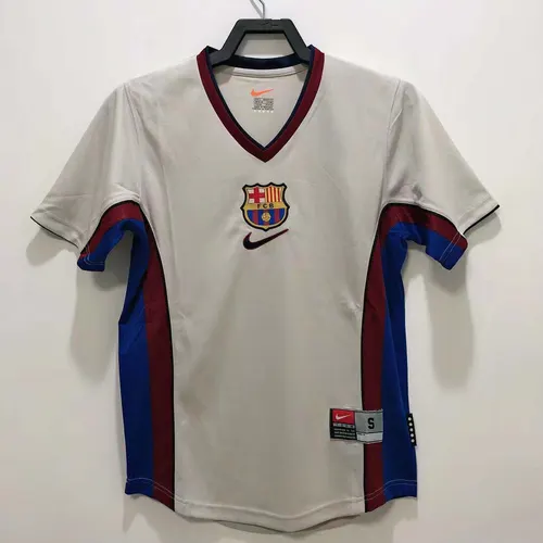 Camiseta de Fútbol Retro Visitante 1998/1999 Barcelona Calidad Thai — view 1