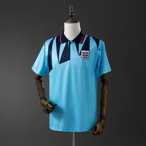 1992 Retro England Drittes Auswärtstrikot AAA Fan-Qualität — view 1