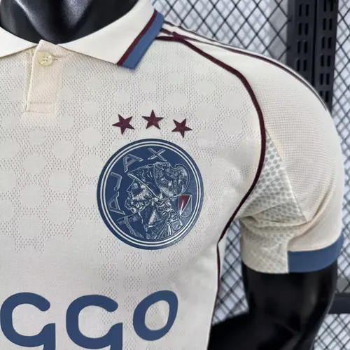 2025/2026 Versão Jogador Ajax Terceiro Fora Camisa de Futebol  — view 5