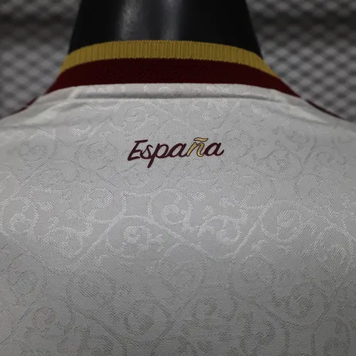 2026 Long Sleeves Player Version Spain National Team Away Football Jersey   — view 7