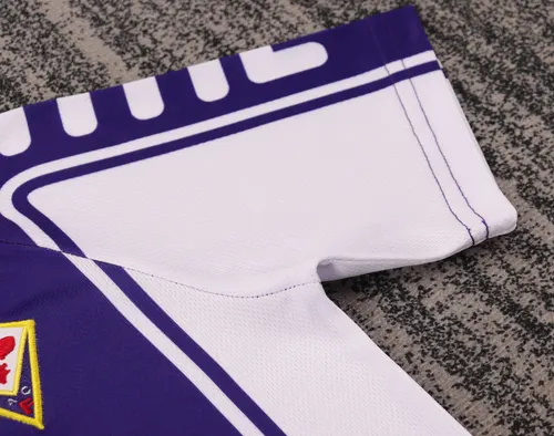 1999-2000 Retro Fiorentina Heim Fußballtrikot AAA fan-gradät Kindergröße — view 8