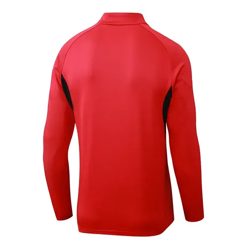 2025/2026 Arsenal Halb-Reißverschluss Trainingsanzug Rot Fußballtrikot AAA fan-gradät Set — view 4