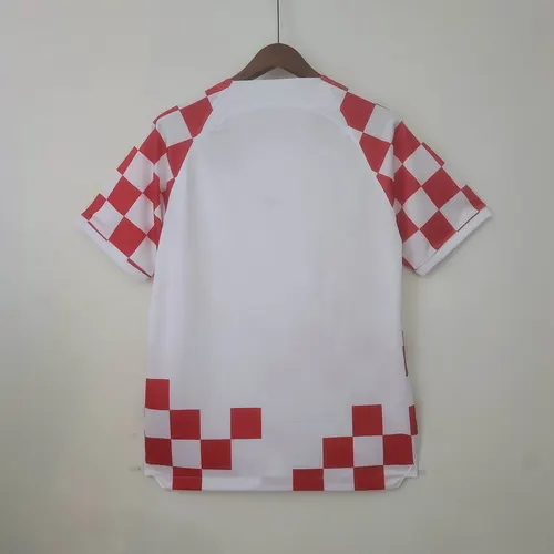 2022 FIFA Weltmeisterschaft Kroatien Heim Fußballtrikot — view 2