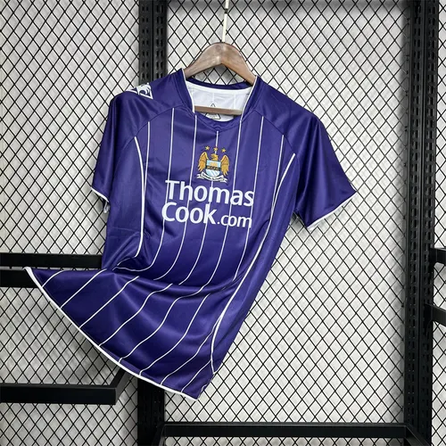 2007/2008 Retro Manchester City Away Football Shirt  — view 3