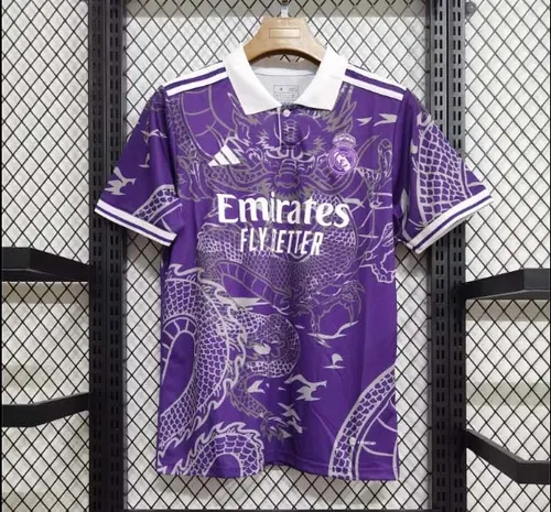 Maillot Real Madrid Dragon Chinois Violet 2023/2024