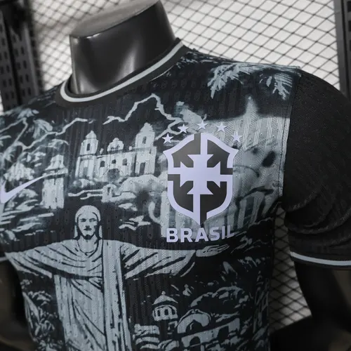 Maillot de football édition spéciale équipe nationale du Brésil version joueur 2026 AAA qualité fan — view 5