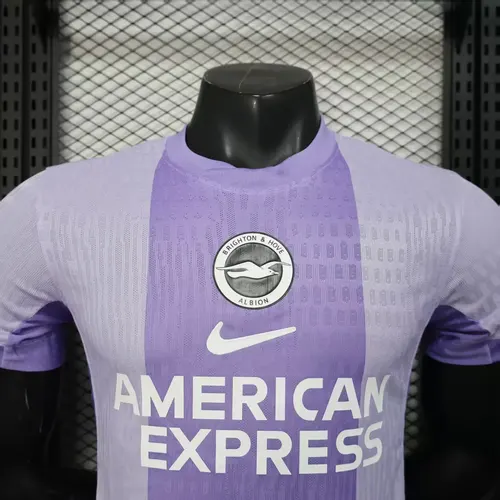 2025/2026 Spielerversion Brighton Auswärts Fußballtrikot  — view 3