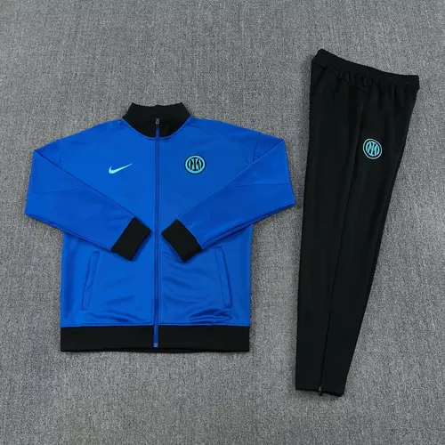 2026/2027 Inter Milan Full Zip Training Suite Blue Football Jersey   — view 3