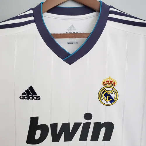 Camisa de Futebol Real Madrid Casa Retrô 2012/2013 — view 3