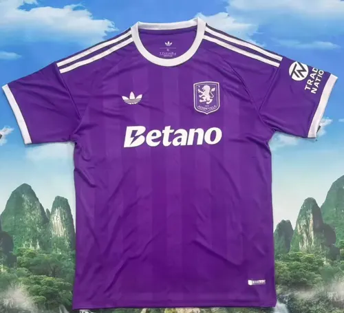 2025/2026 Aston Villa Goalkeeper Purple Football Shirt 