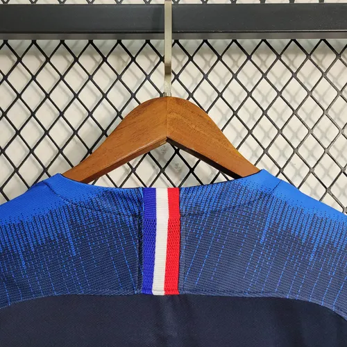 2018 Retro Frankreich Heim Fußballtrikot AAA Fan-Qualität — view 8