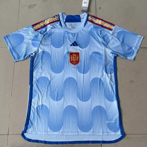 2022 FIFA-Weltmeisterschaft Spanien Auswärts Fußballtrikot — view 1
