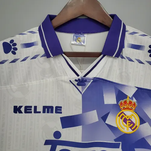 1996/1997 Retro Real Madrid Third Away Soccer Jersey  — view 3