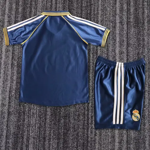 Maillot troisième extérieur rétro Real Madrid 1998-2000  Taille enfant — view 2