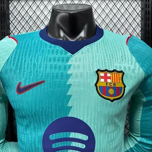 Maillot de football troisième extérieur Barcelone manches longues version joueur 2026/2027 landaise  — view 5