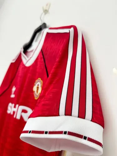 Maillot de football domicile rétro Manchester United 1990-1992  — view 6