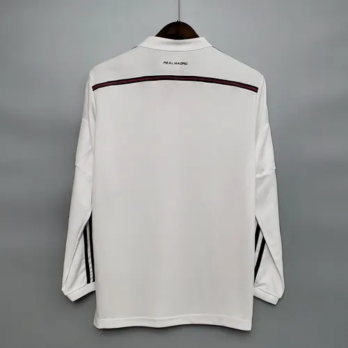 Rétro Manches Longues 2014/2015 Real Madrid Domicile — view 2