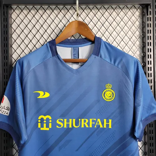 Camiseta de fútbol de visitante del Al-Nassr 2022/2023 — view 3