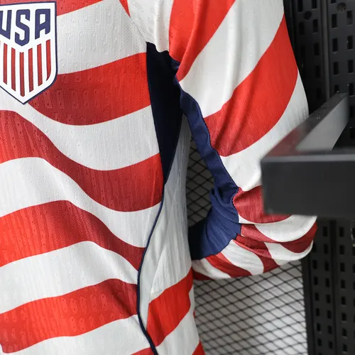 Maillot de football domicile États-Unis manches longues 2026 Version Joueur AAA qualité fan — view 8