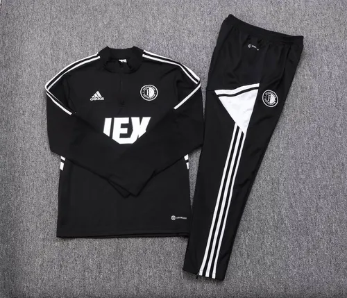 Chándal de Entrenamiento Feyenoord Rotterdam Negro 2022/2023 Calidad Thai Set — view 7