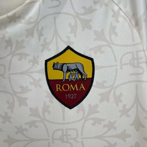 2023/2024 قميص كرة قدم خارجي لـ Roma جودة تايلاندية (بدون راعي) — view 4