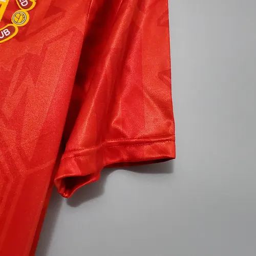 Camisa de Futebol Retro Manchester United Casa 1992/1994  — view 8