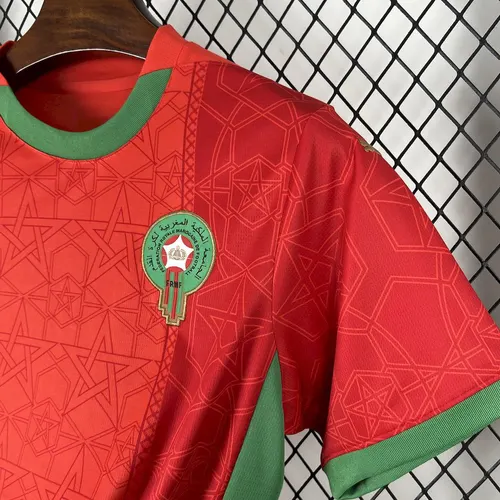 Camiseta de Fútbol Local 2025 de la Selección de Marruecos AAA calidad fan — view 7