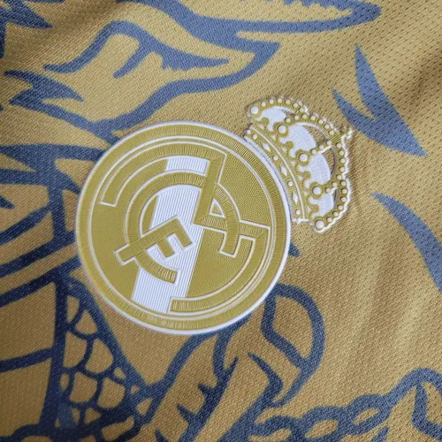 Camiseta de Fútbol Real Madrid Dragón Dorado Chino 2023/2024 — view 7