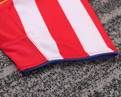 2004-2005 Retro Atletico Madrid Home Football Jersey  Kids Size — view 8
