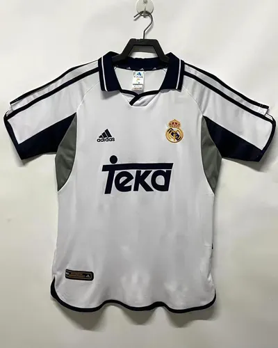 2000/2001 Retro Real Madrid Home Soccer Jersey  — view 1