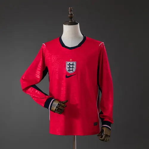 2026 Manches Longues England National Team Extérieur Maillot Football AAA qualité fan