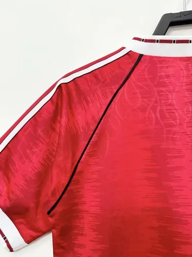 Maillot de football domicile rétro Manchester United 1990-1992  — view 5