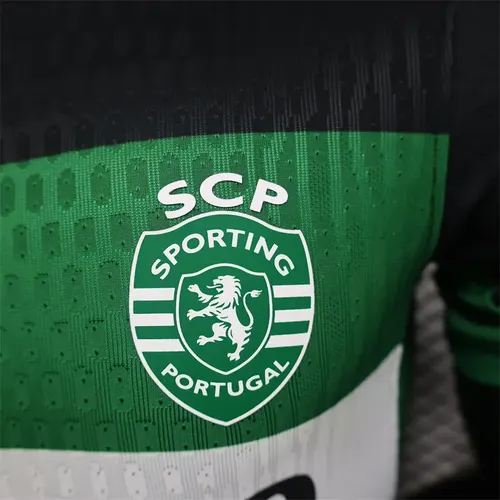 2024/2025 Version Joueur Sporting Lisbon Maillot Domicile  — view 5