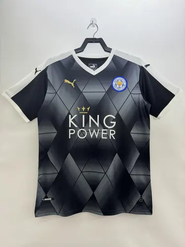 Camiseta de Fútbol Retro Leicester City Visitante 2015-2016  — view 1