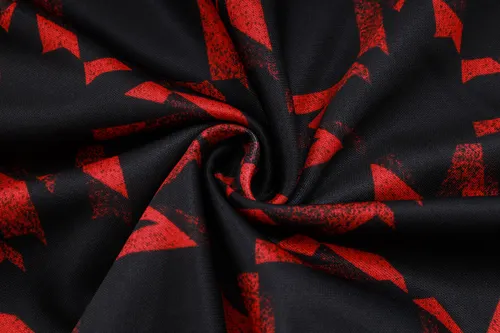 2024/2025 Manchester United Halb-Reißverschluss Trainingsanzug Schwarz Rot Fußballtrikot AAA fan-gradät Set — view 7