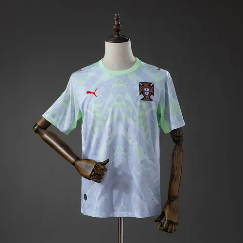 2026 Portugal Torwart Grau Trikot AAA Fan-Qualität — view 1