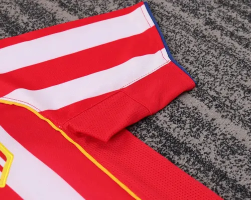 2004-2005 Retro Atletico Madrid Home Football Jersey  Kids Size — view 7