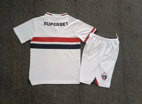 2025/2026 São Paulo Domicile Maillot de Football landaise Taille Enfant — view 2